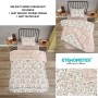 ETE HOMETEX TEK KİŞİLİK LÜX WELSOFT YORGAN SETİ AKSU BEJ 155X215CM 8696474231931